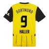 Camiseta de fútbol Borussia Dortmund Haller 9 Primera Equipación 2024-25 - Hombre